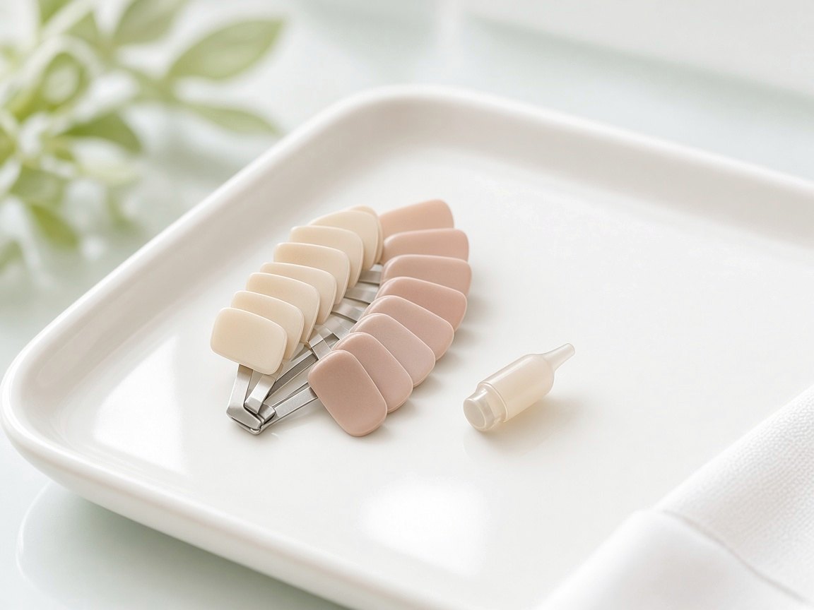 A shade guide for a tooth-coloured filling